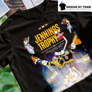 Jennings Trophy Champs Fewest Goals Against In The NHL Linus Ullmark And Jeremy  Swayman shirt, hoodie, sweater, long sleeve and tank top