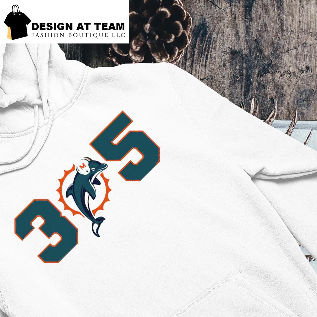 305 Miami Dolphins shirt, hoodie, sweater, long sleeve and tank top