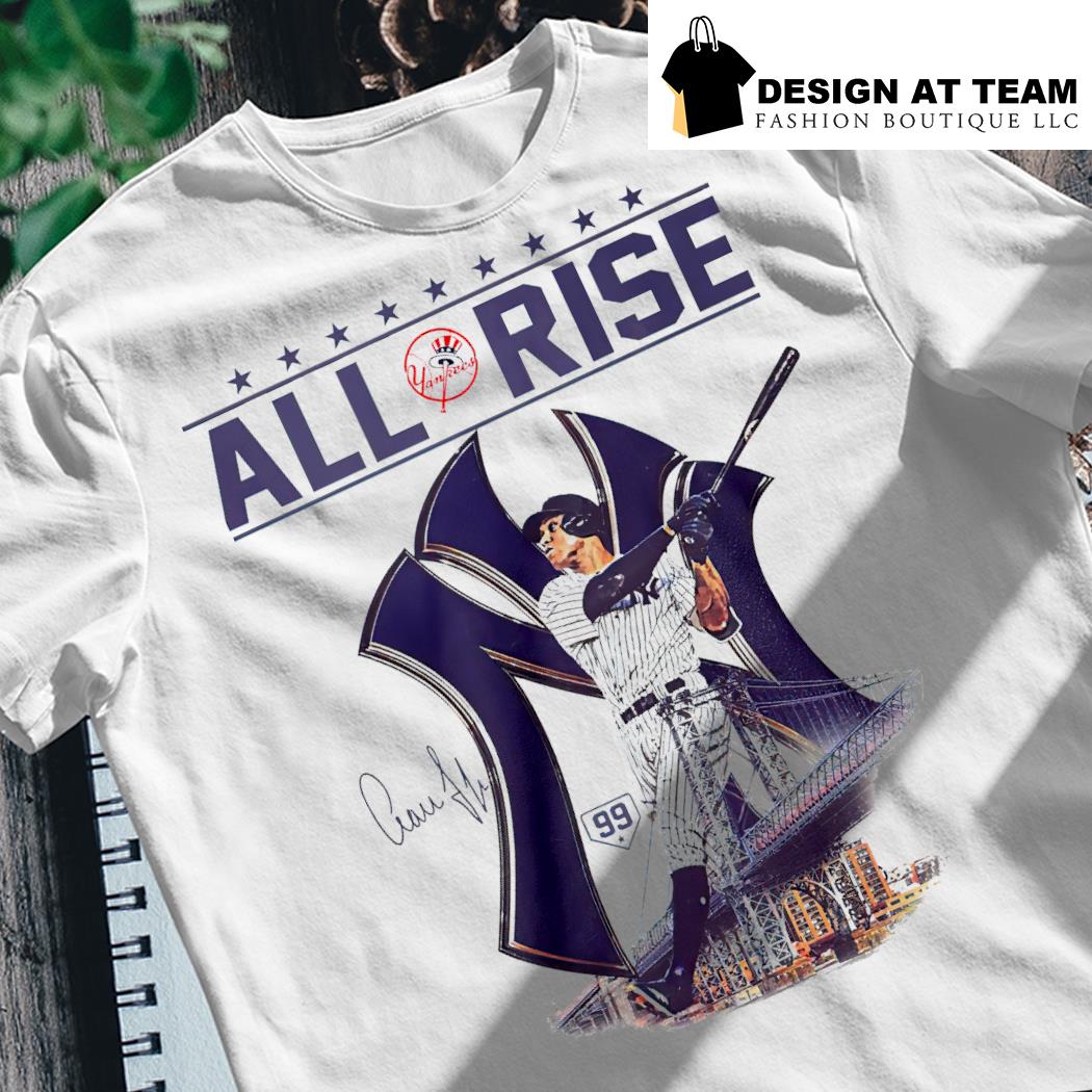 New York Yankees Aaron Judge all rise signature 2023 shirt, hoodie