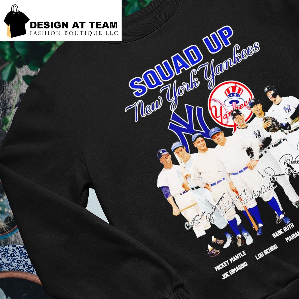 Official squad Up Ny Yankees Baseball Team Signature Shirt, hoodie