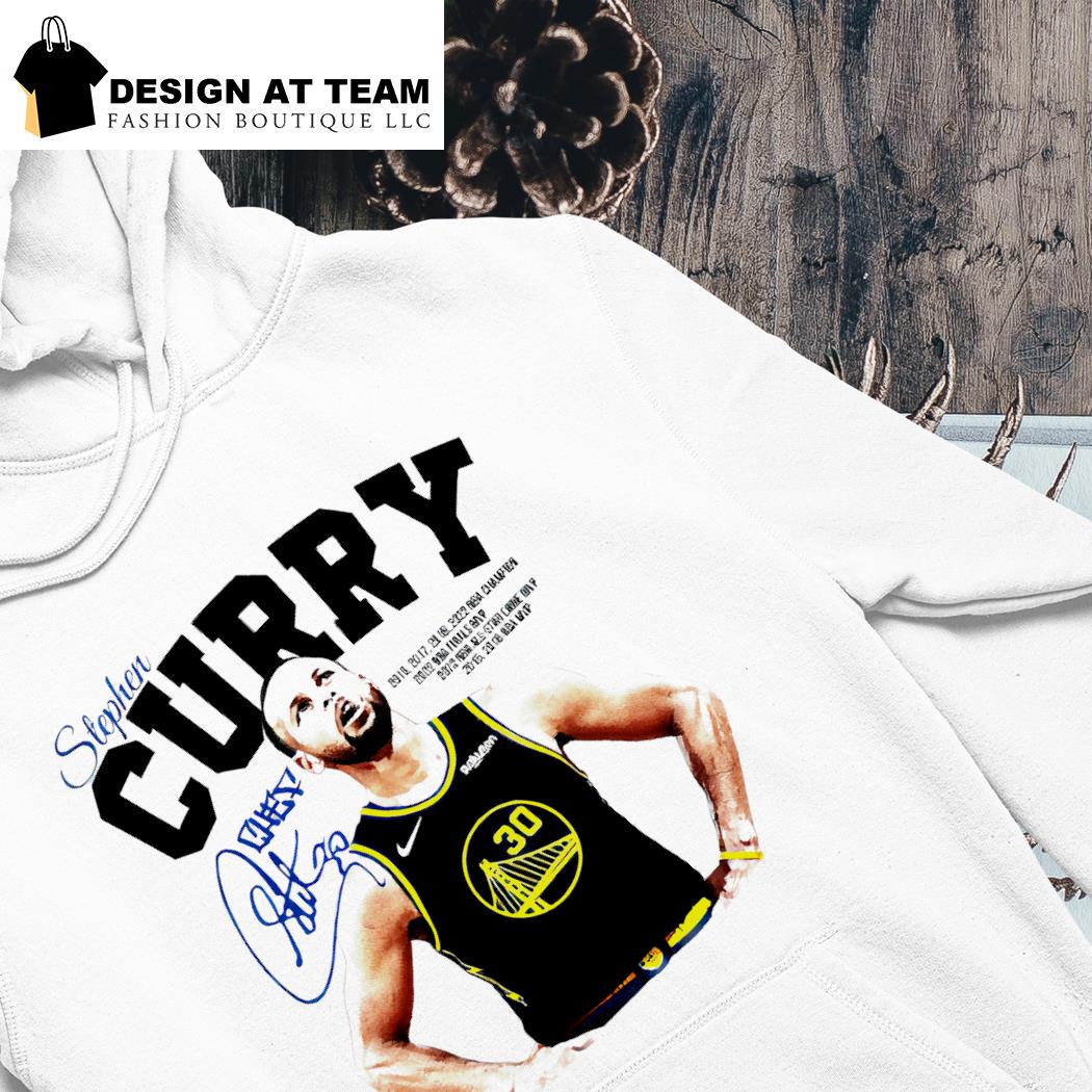 Stephen Curry Golden State Warriors career highlights signature art shirt,  hoodie, sweater, long sleeve and tank top