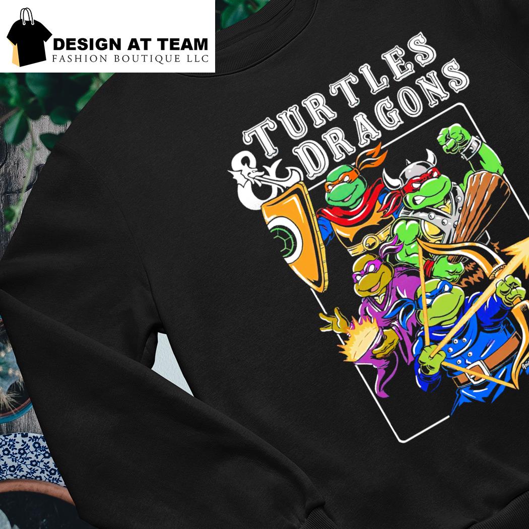 Teenage Mutant Ninja Turtles Turtles and Dragons game shirt, hoodie,  sweater, long sleeve and tank top