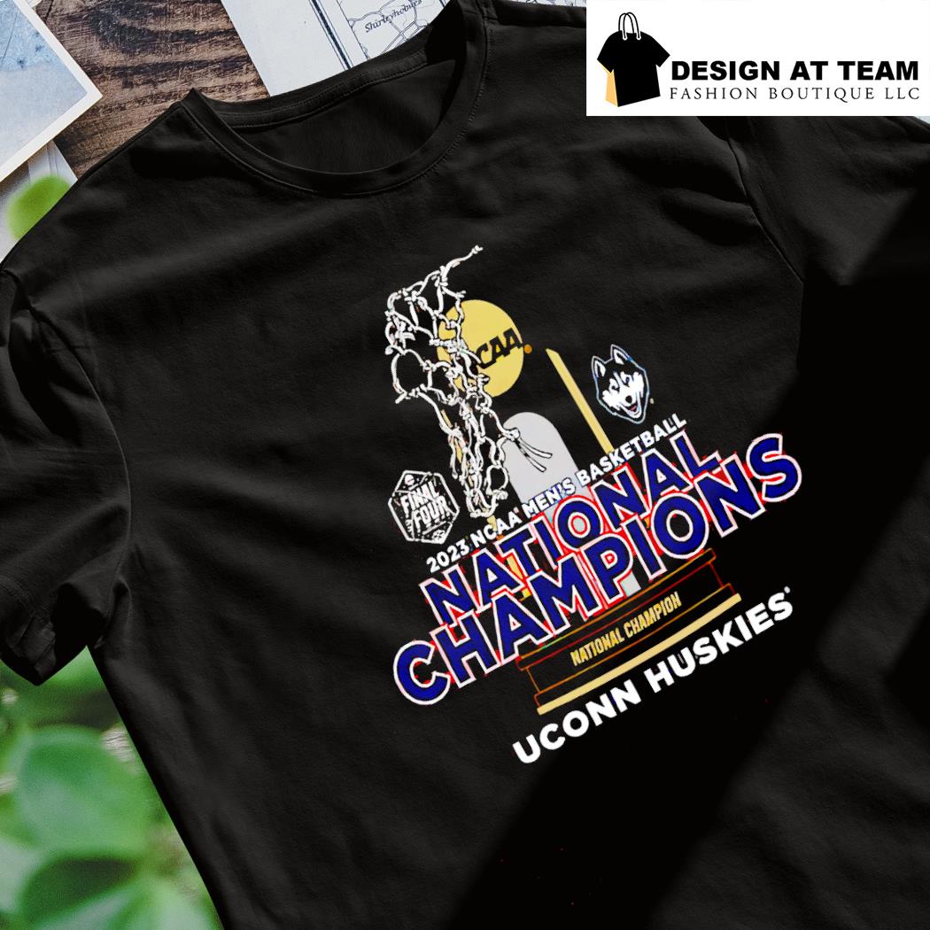 UConn Huskies Retro 2023 NCAA Men’s Basketball National Champions shirt ...
