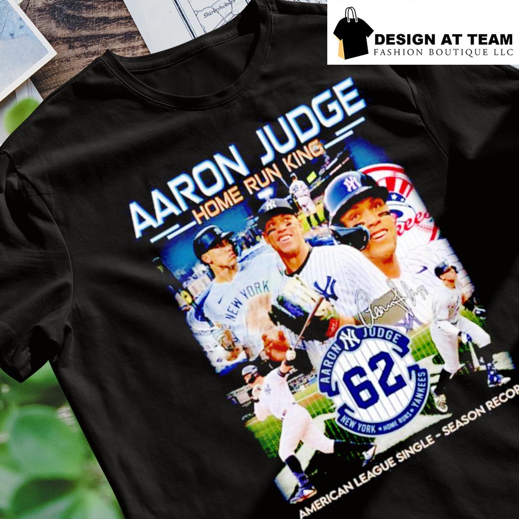 SALE !!! Aaron Judge 62 Home Run T Shirt, Player New York Yankees T shirt  S_5XL
