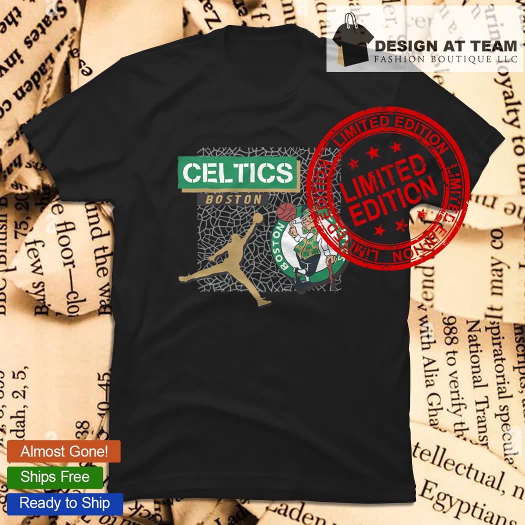 NBA Boston Celtics Team Logo T-Shirt Black