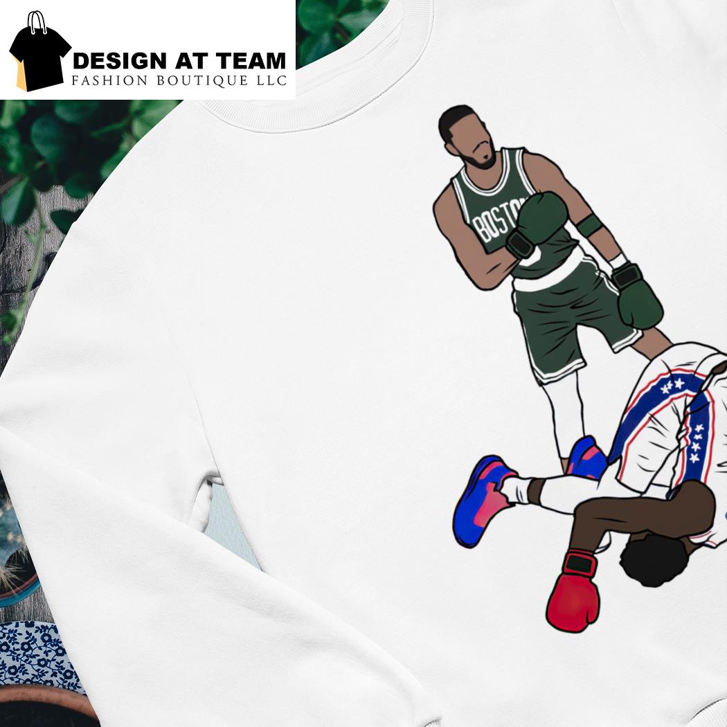 Boston Celtics Jayson Tatum Beat Philly Knockout Embiid NBA shirt