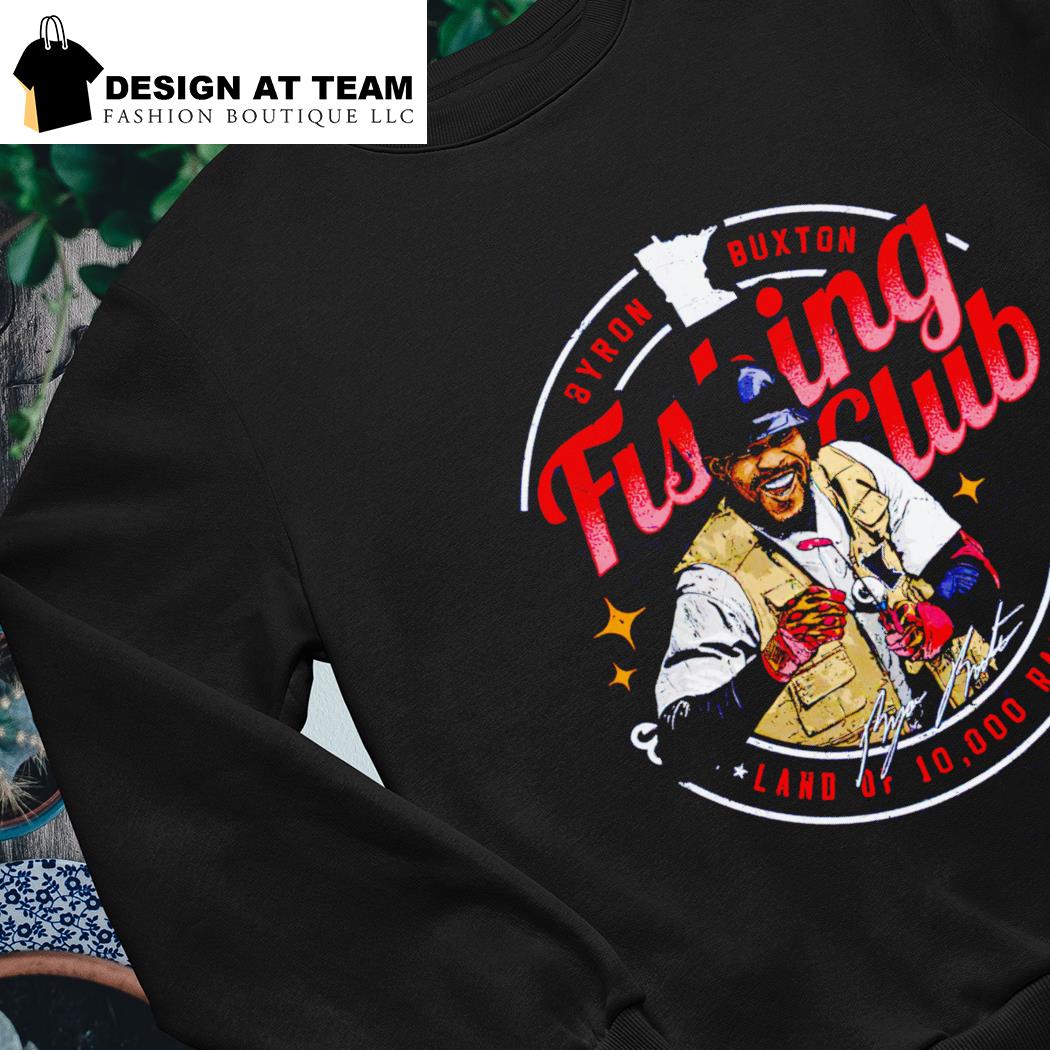 Byron Buxton Minnesota Twins Fishing at the Land of 10000 Rakes shirt,  hoodie, sweater, long sleeve and tank top