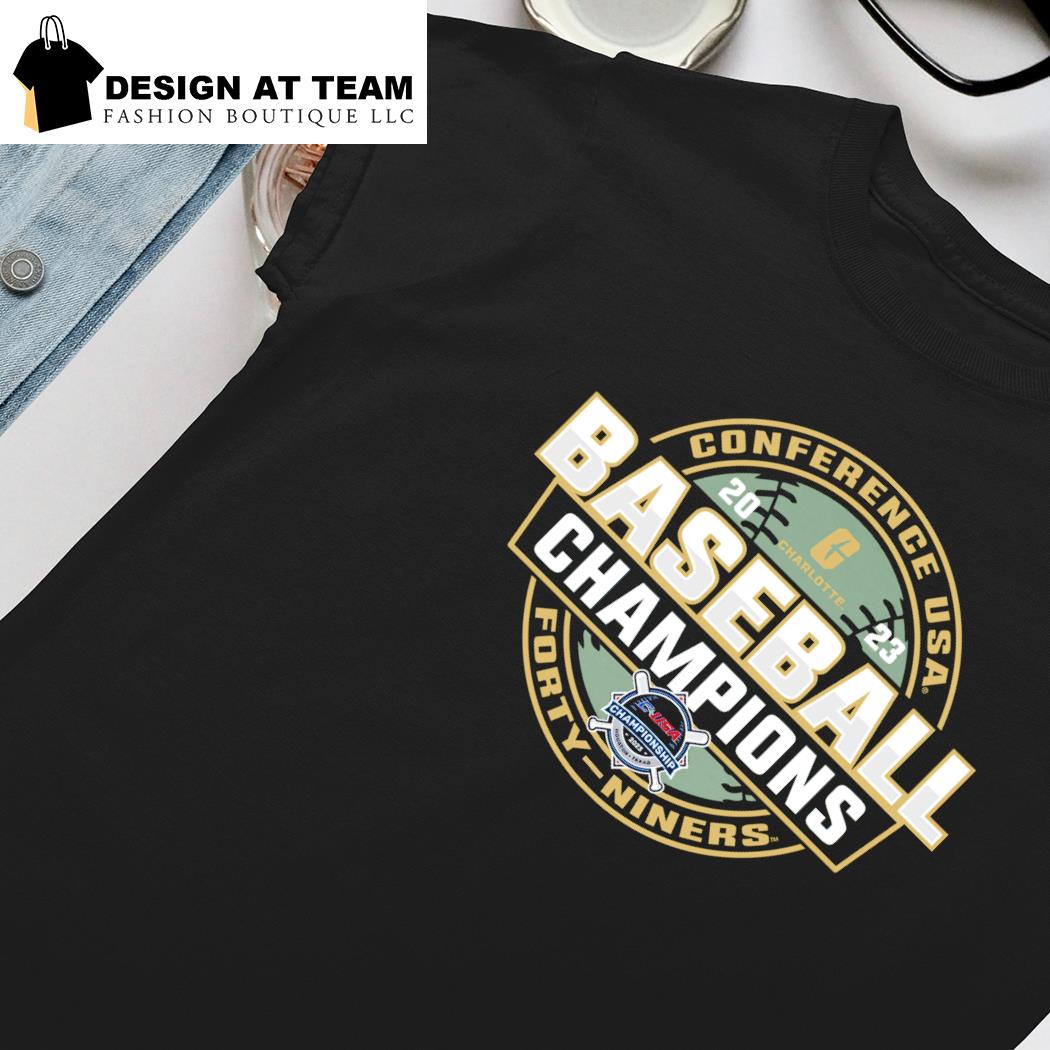 Charlotte 49ers 2023 C-USA Baseball Conference Tournament Champions shirt,  hoodie, sweater, long sleeve and tank top