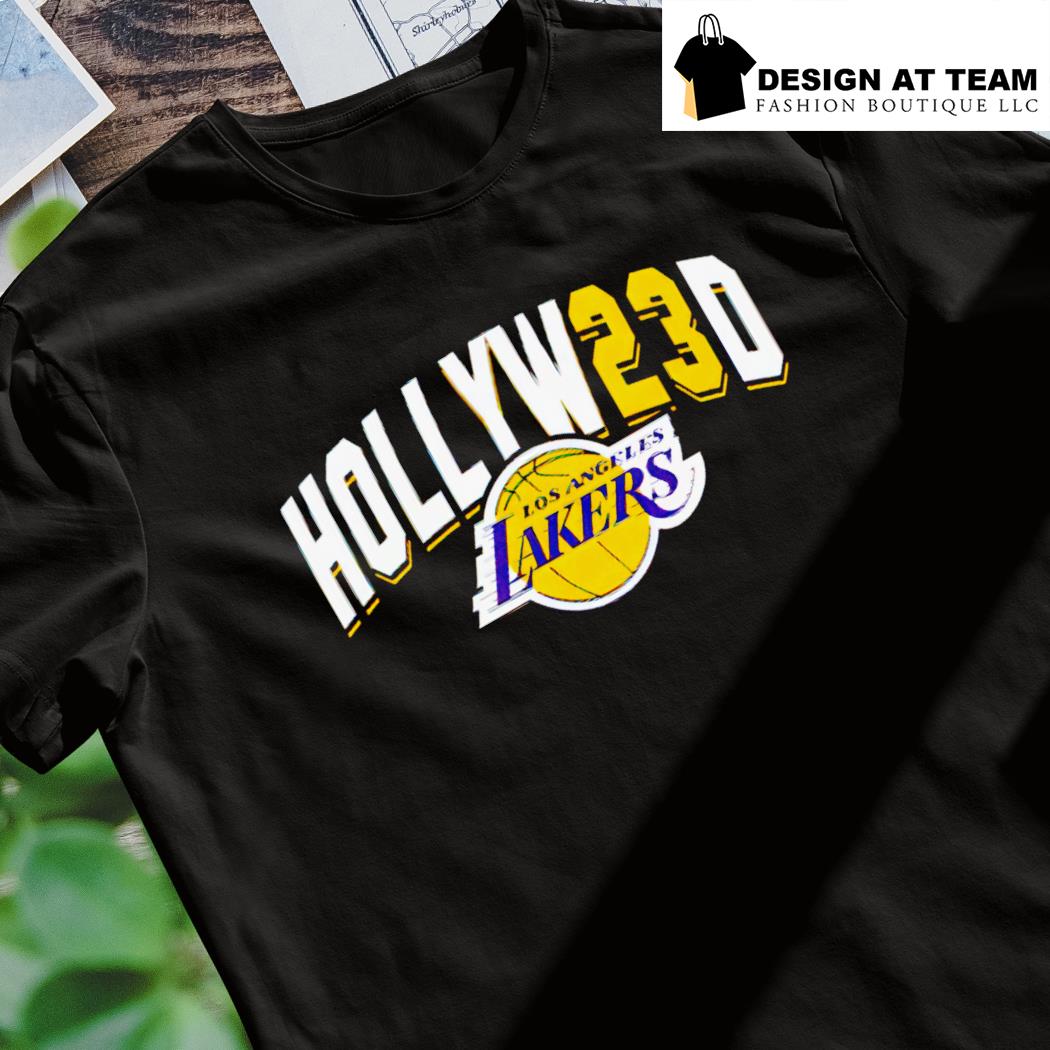 Hollyw23d LeBron James Los Angeles Lakers shirt