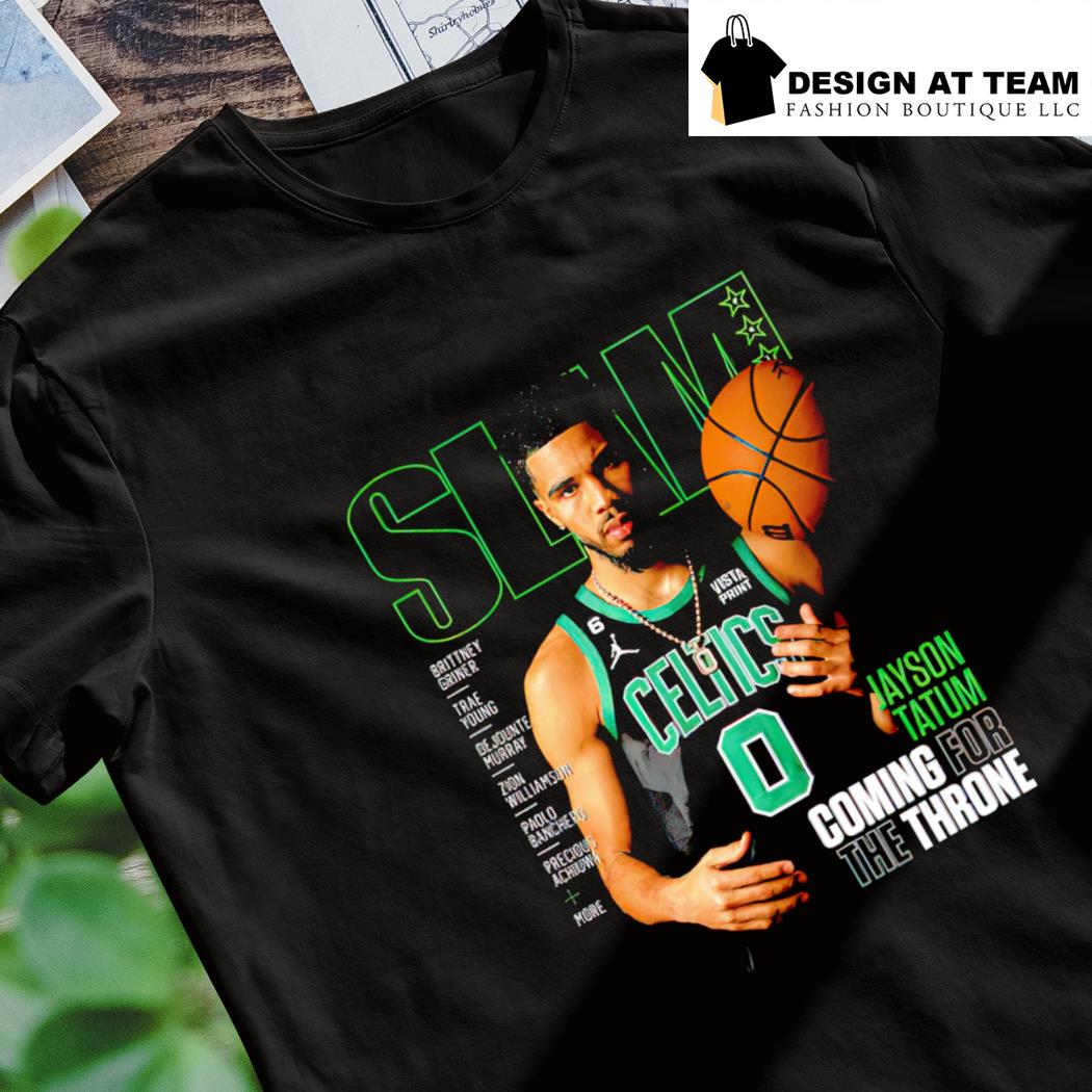 Jayson Tatum Slam Boston Basketball coming for the throne shirt