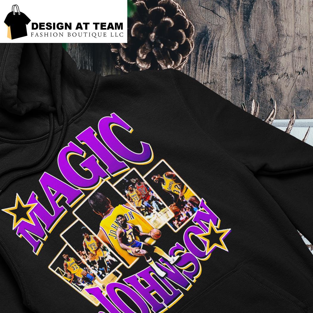 Nice magic Johnson Los Angeles Lakers vintage shirt, hoodie, sweater, long  sleeve and tank top