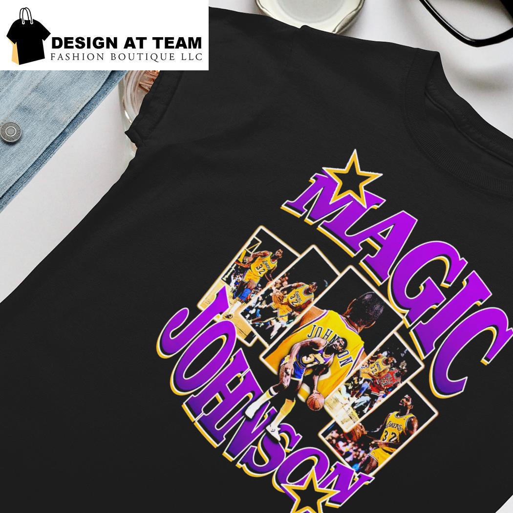 Nice magic Johnson Los Angeles Lakers vintage shirt, hoodie, sweater, long  sleeve and tank top