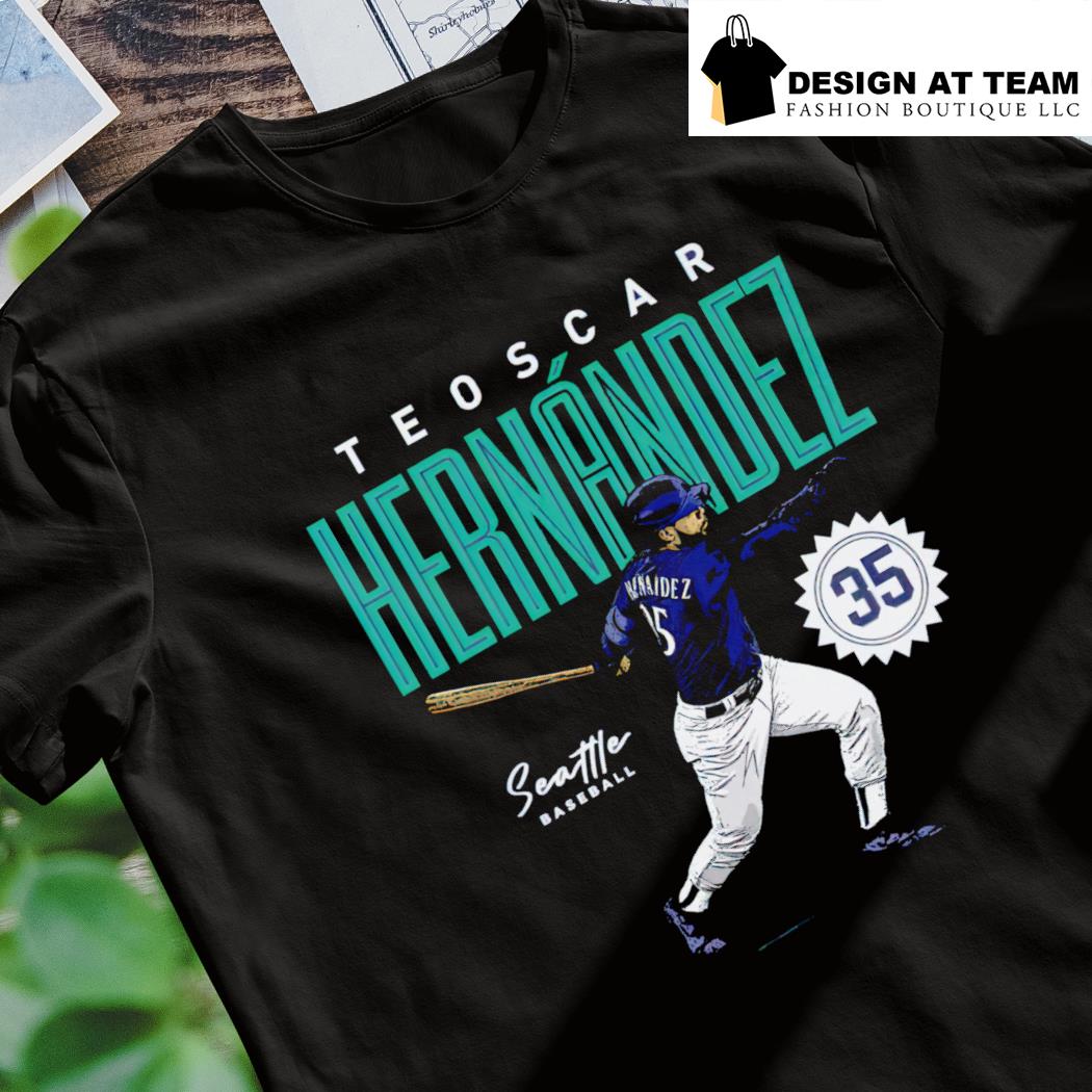 Teoscar Hernandez Seattle baseball shirt