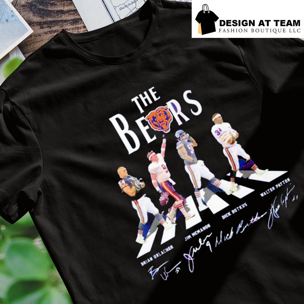 The Chicago Bears Abbey Road Signatures 2023 Shirt