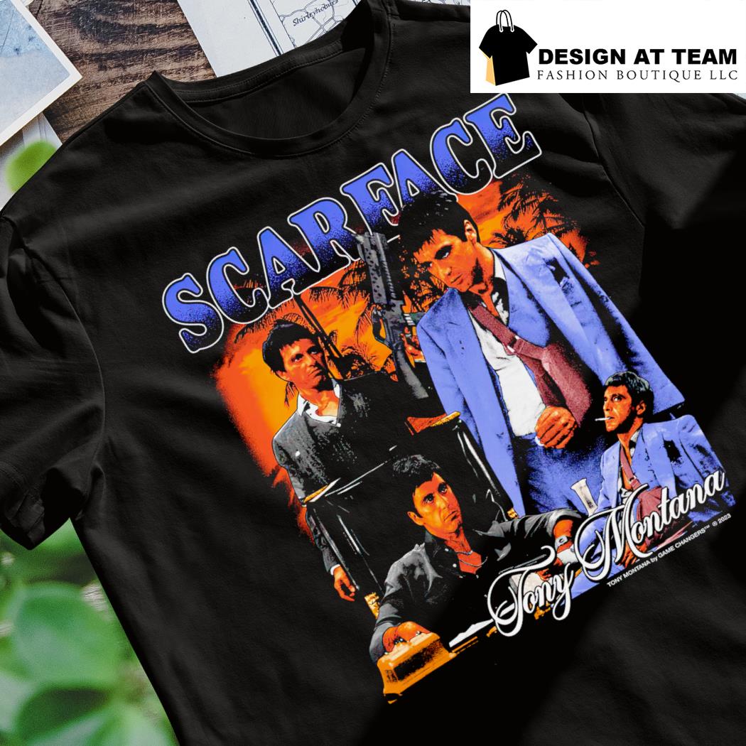 Tony Montana Scarface vintage shirt, hoodie, sweater, long sleeve