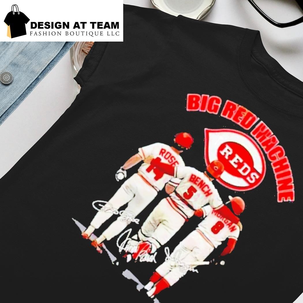 Big Red Machine Rose Bench Morgan Cincinnati Reds Shirt, hoodie, sweater,  long sleeve and tank top