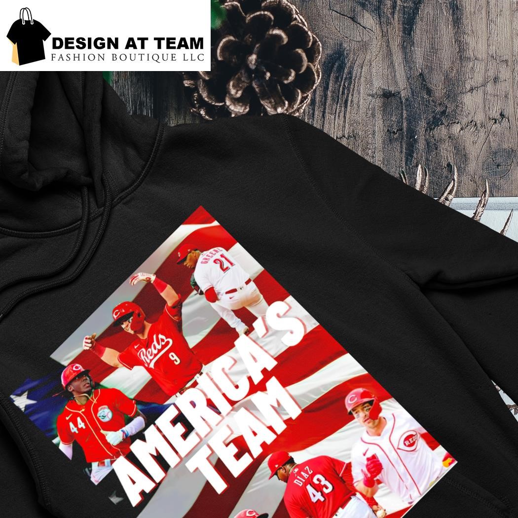 Cincinnati Reds America's Team 2023 shirt, hoodie, sweater, long sleeve and  tank top