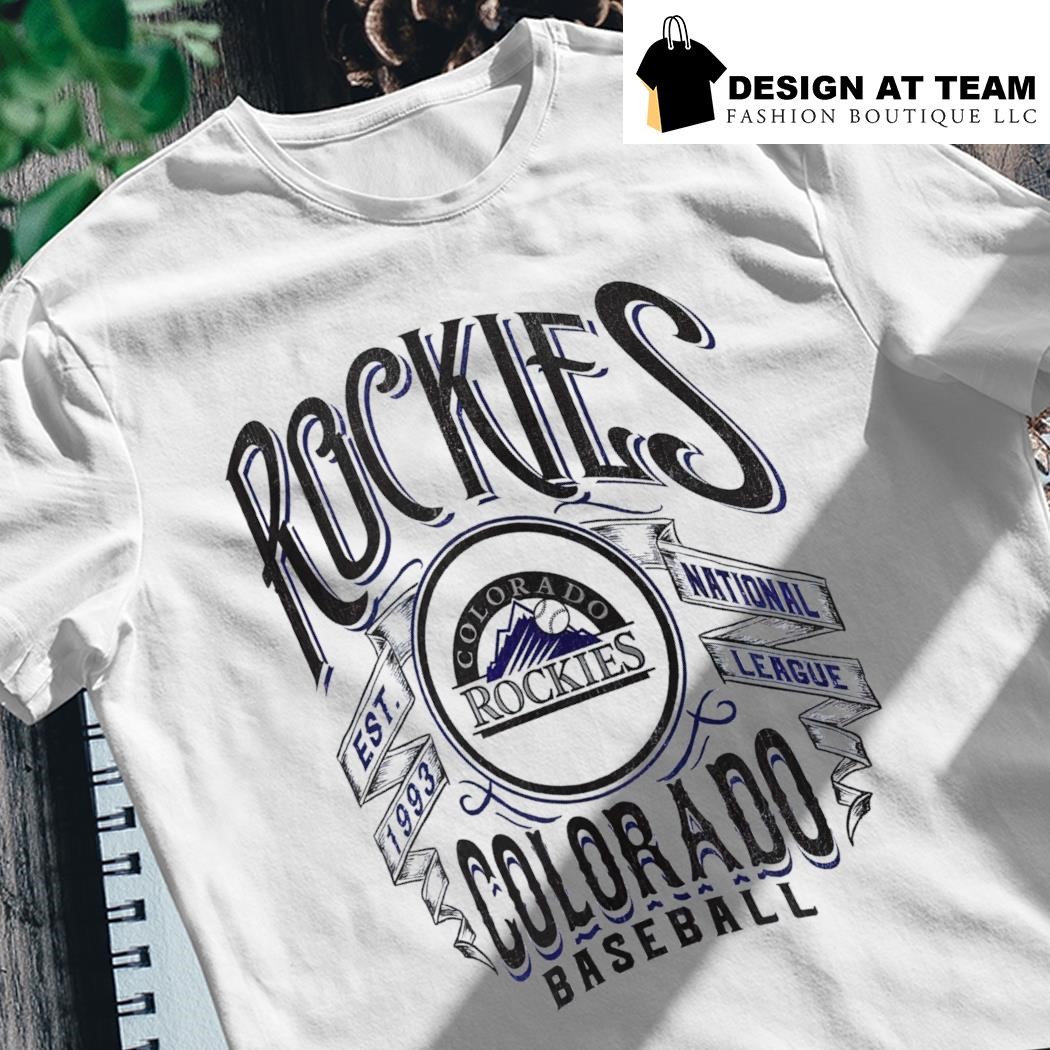 Colorado Rockies baseball national league est 1993 shirt, hoodie, sweater,  long sleeve and tank top