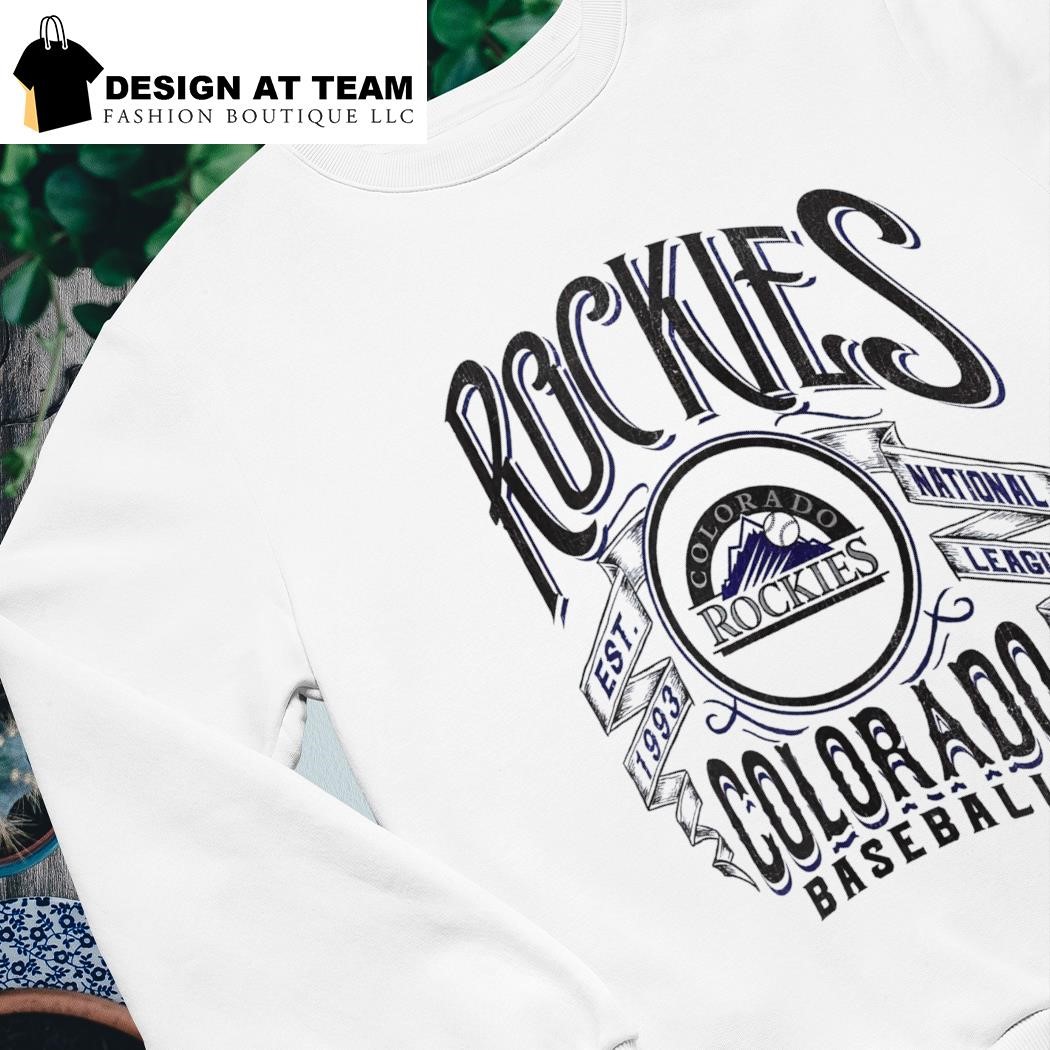 Colorado Rockies baseball est. 1993 national league logo shirt