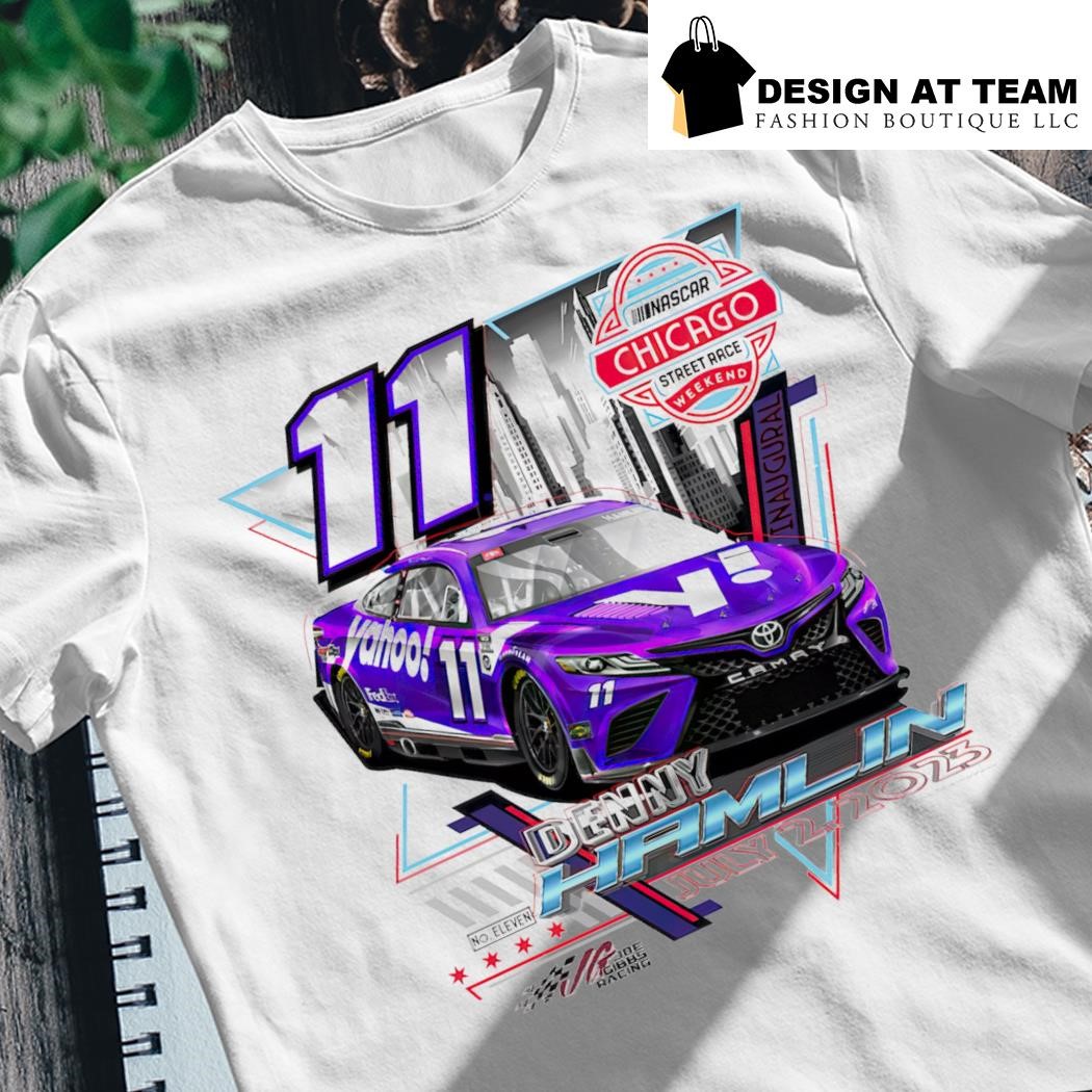 Odoshirt-Official denny Hamlin Joe Gibbs Racing Team Collection Shirt -  Ibworm