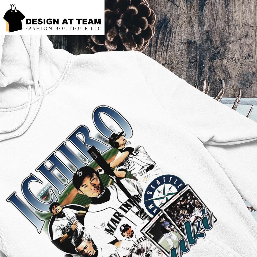 Official Ichiro suzukI Seattle mariners baseball retro T-shirt, hoodie,  tank top, sweater and long sleeve t-shirt