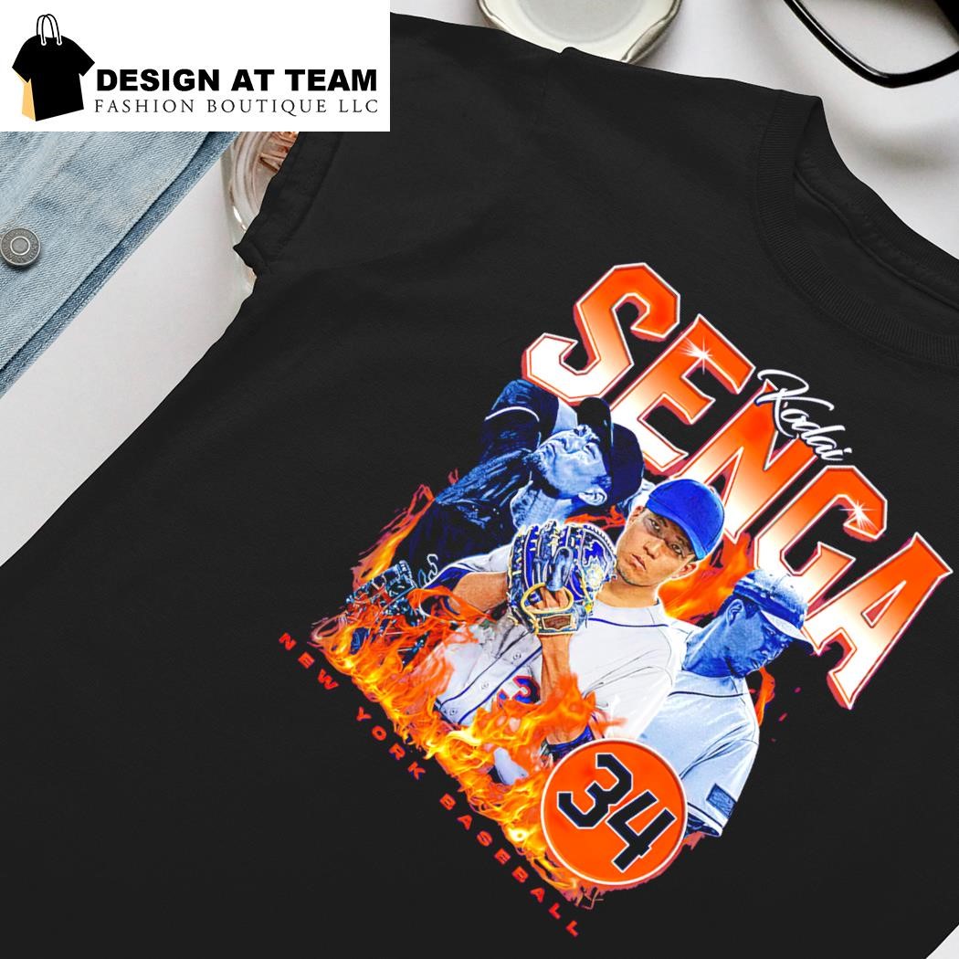 Number 34 New York Baseball MLBPA Queens-Brooklyn Kodai Senga 90s Retro  Shirt, hoodie, longsleeve, sweater