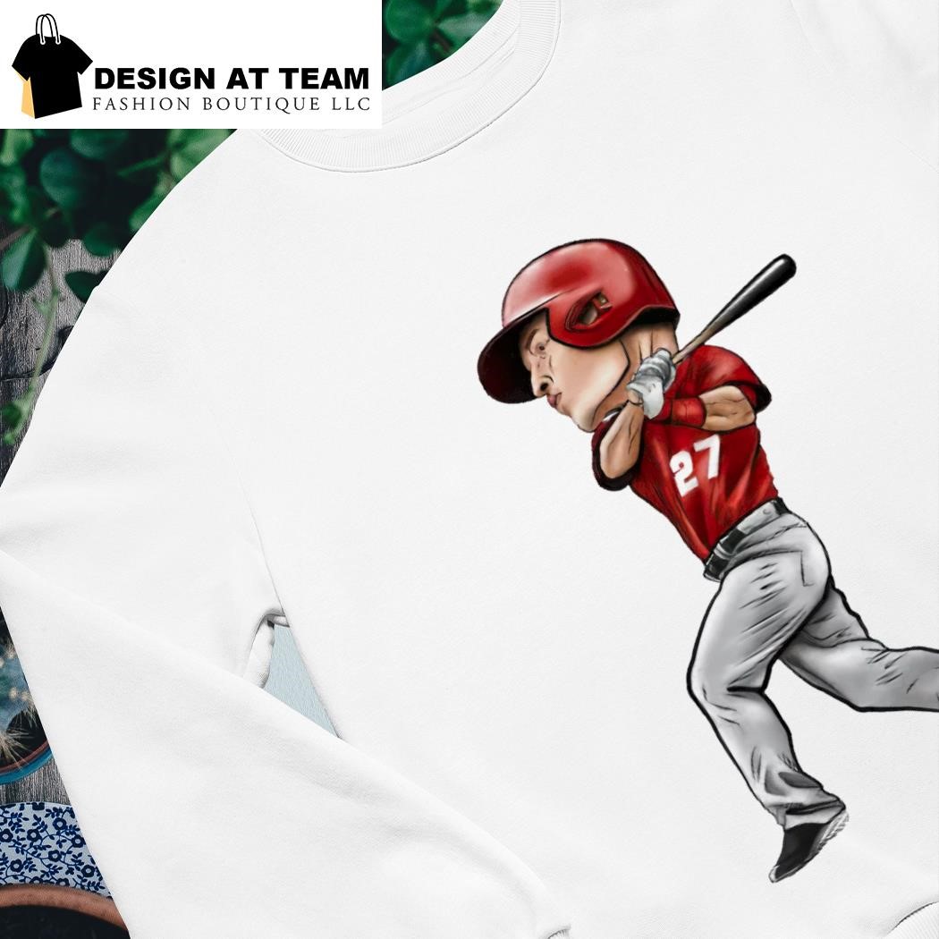Mike Trout Los Angeles A Cartoon T-shirt