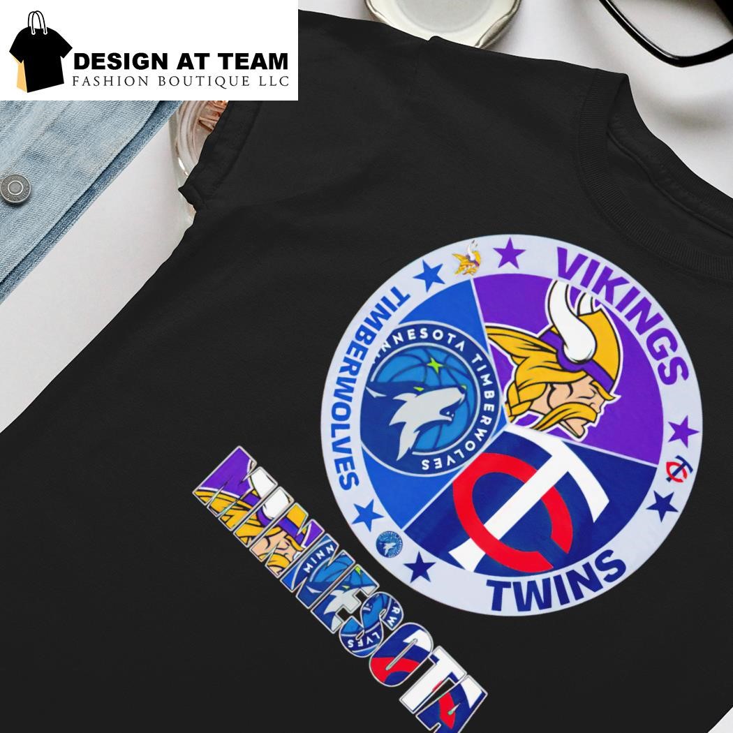 Minnesota Vikings Twins And Timberwolves City Champions Shirt, hoodie,  sweater, long sleeve and tank top