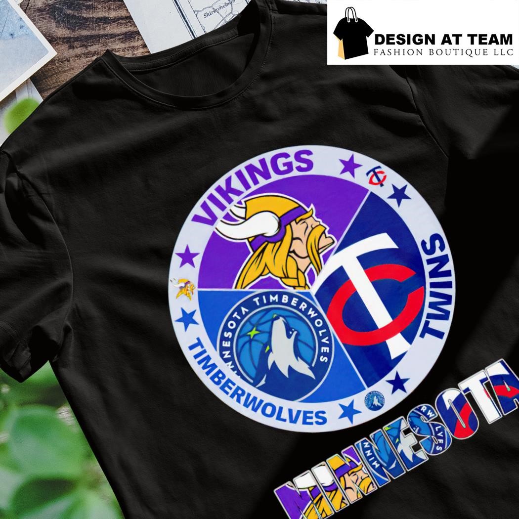 Minnesota Vikings Twins And Timberwolves City Champions shirt, hoodie,  sweater, long sleeve and tank top