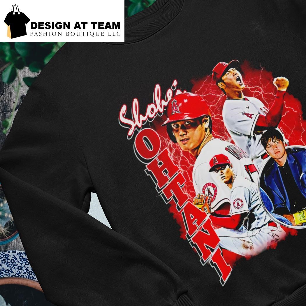 Youth Los Angeles Angels Shohei Ohtani Black Artist Series Player shirt,  hoodie, sweater, long sleeve and tank top