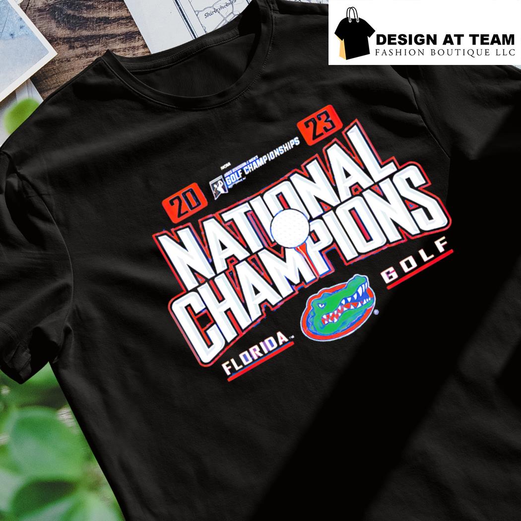  Florida Gators National Champs Men's Golf 2023 T-Shirt