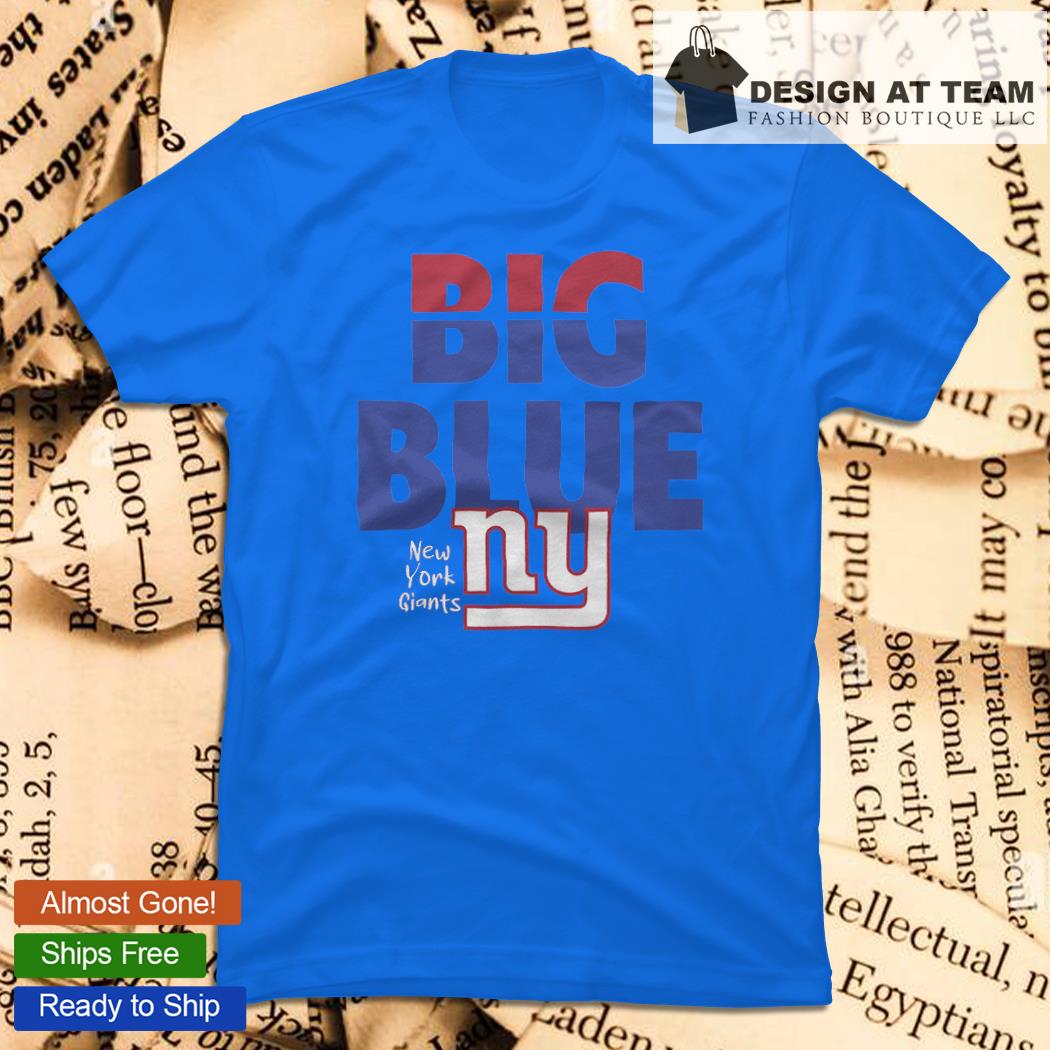 New York Giants Big Blue logo T-shirt, hoodie, sweater, long sleeve and  tank top