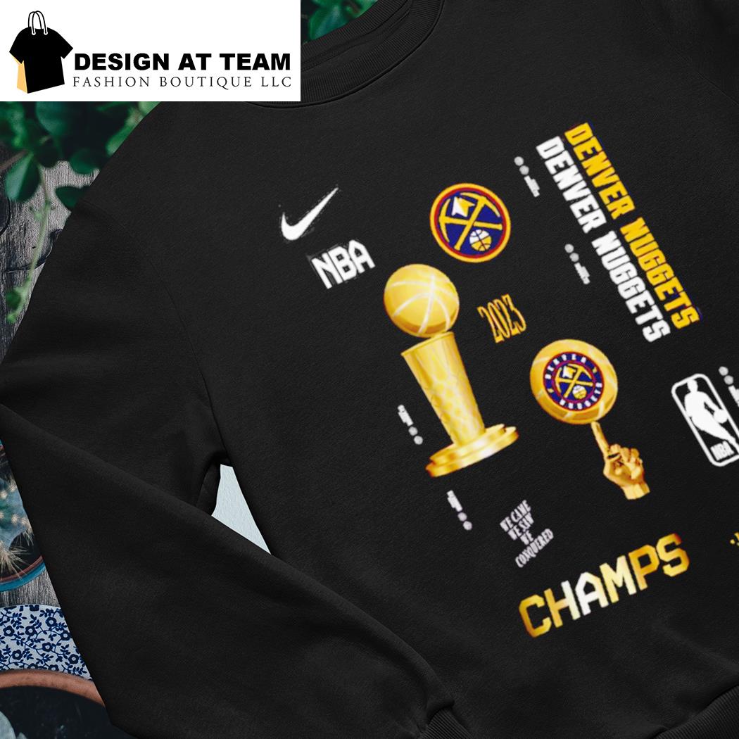 売れ筋商品|||ナイキ カットソー トップス レディース Women's White Denver Nuggets 2023 NBA Finals Champions Celebration Parade T-shirt White Women's Nike White Denver Nuggets 2023 NBA Finals Champions