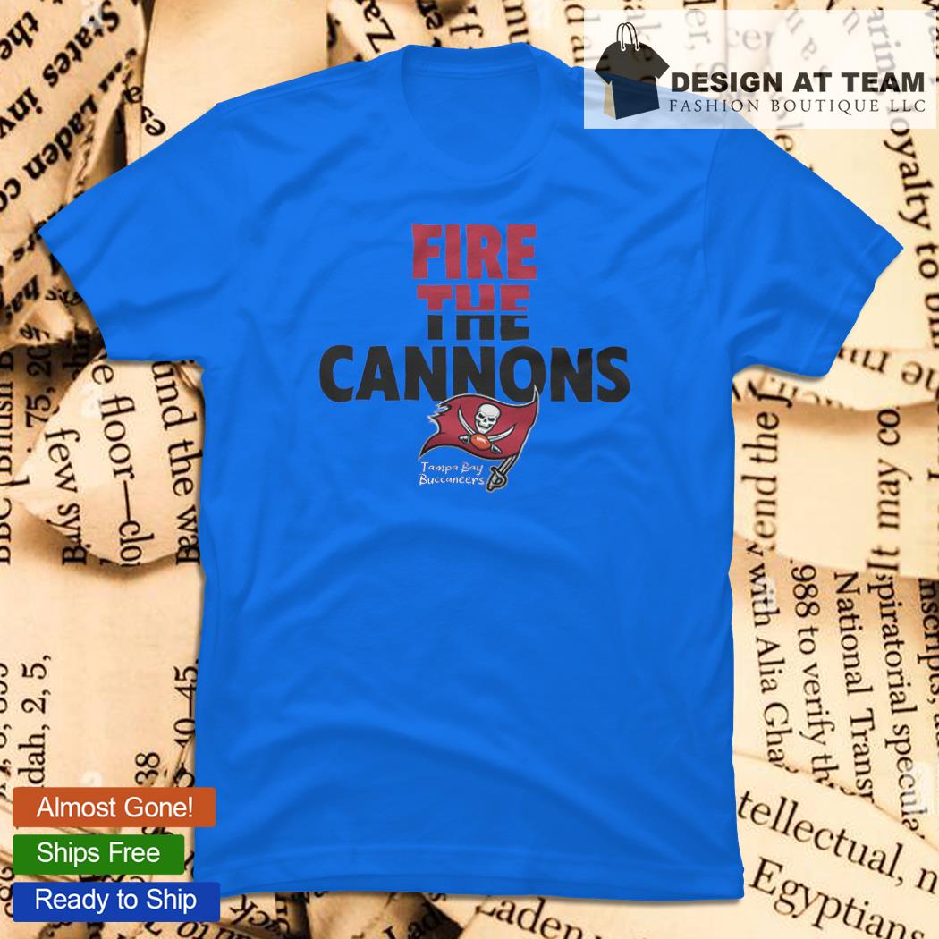 Fire The Cannons Logo Tampa Bay Buccaneers T-shirt, hoodie