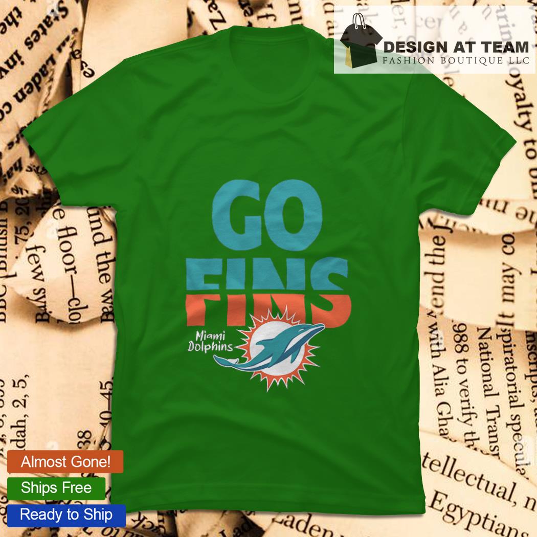 Go Fins Logo Miami Dolphins T-shirt, hoodie, sweater, long sleeve