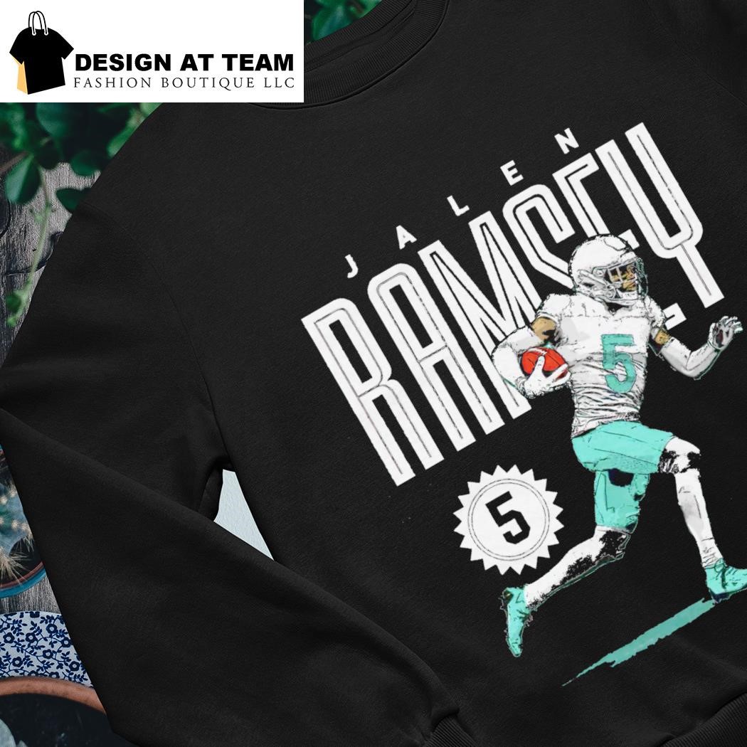 Jalen Ramsey Shirt, Miami Football Men's Cotton T-Shirt