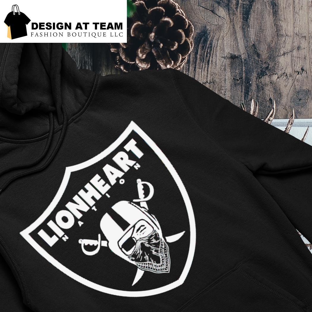 Los Angeles Raiders Lionheart nation shirt, hoodie, sweatshirt and