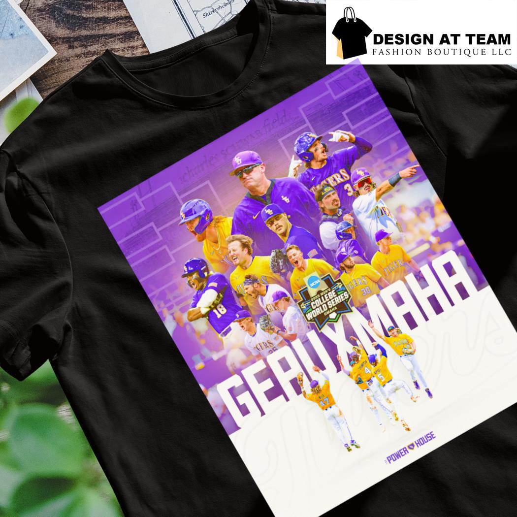 Geuxmaha Lsu Tigers 2023 Ncaa Baseball College World Series