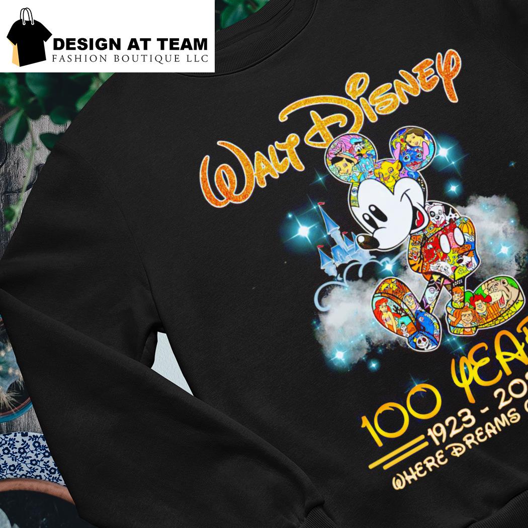 Mickey Mouse Walt Disney 100 Years 1923 2023 where dreams Mickey Mouse Walt Disney 100 Years 1923 2023 where dreams