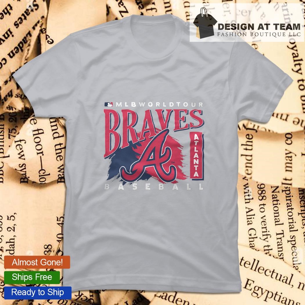 MLB World Tour Atlanta Braves baseball logo 2023 shirt, hoodie, sweater,  long sleeve and tank top