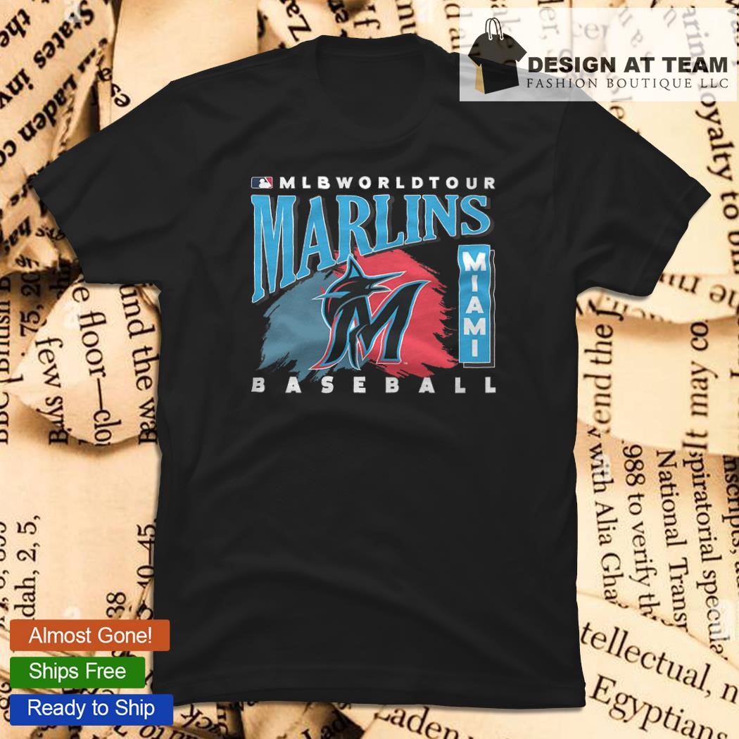 MLB World Tour Miami Marlins shirt, hoodie, sweater, long sleeve and tank  top