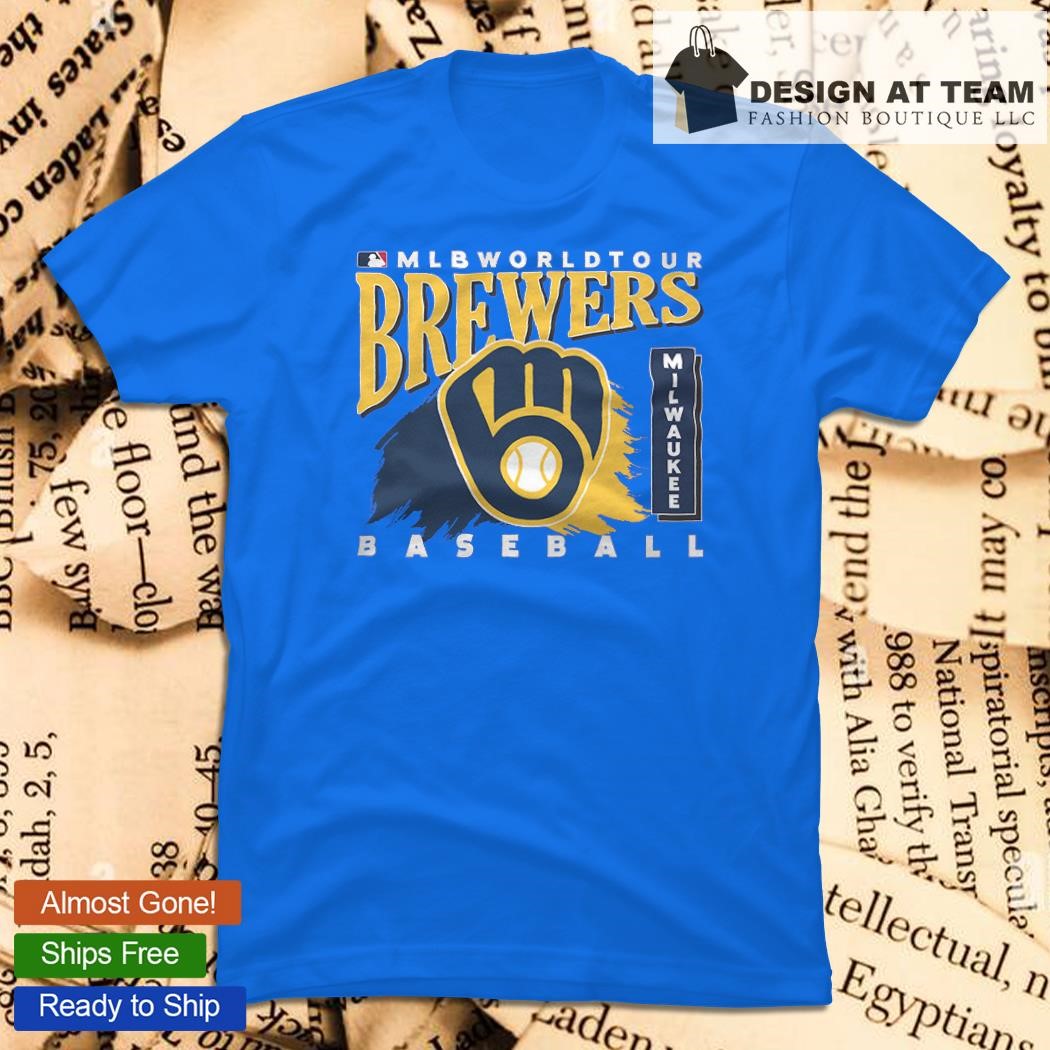 MLB World Tour Milwaukee Brewers baseball logo 2023 shirt, hoodie
