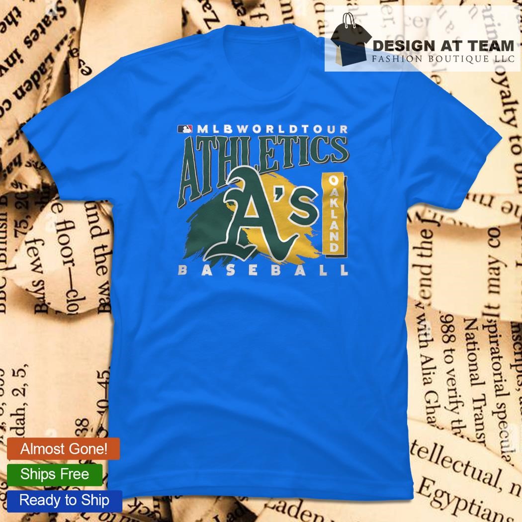 MLB World Tour Oakland Athletics baseball logo 2023 shirt, hoodie, sweater,  long sleeve and tank top