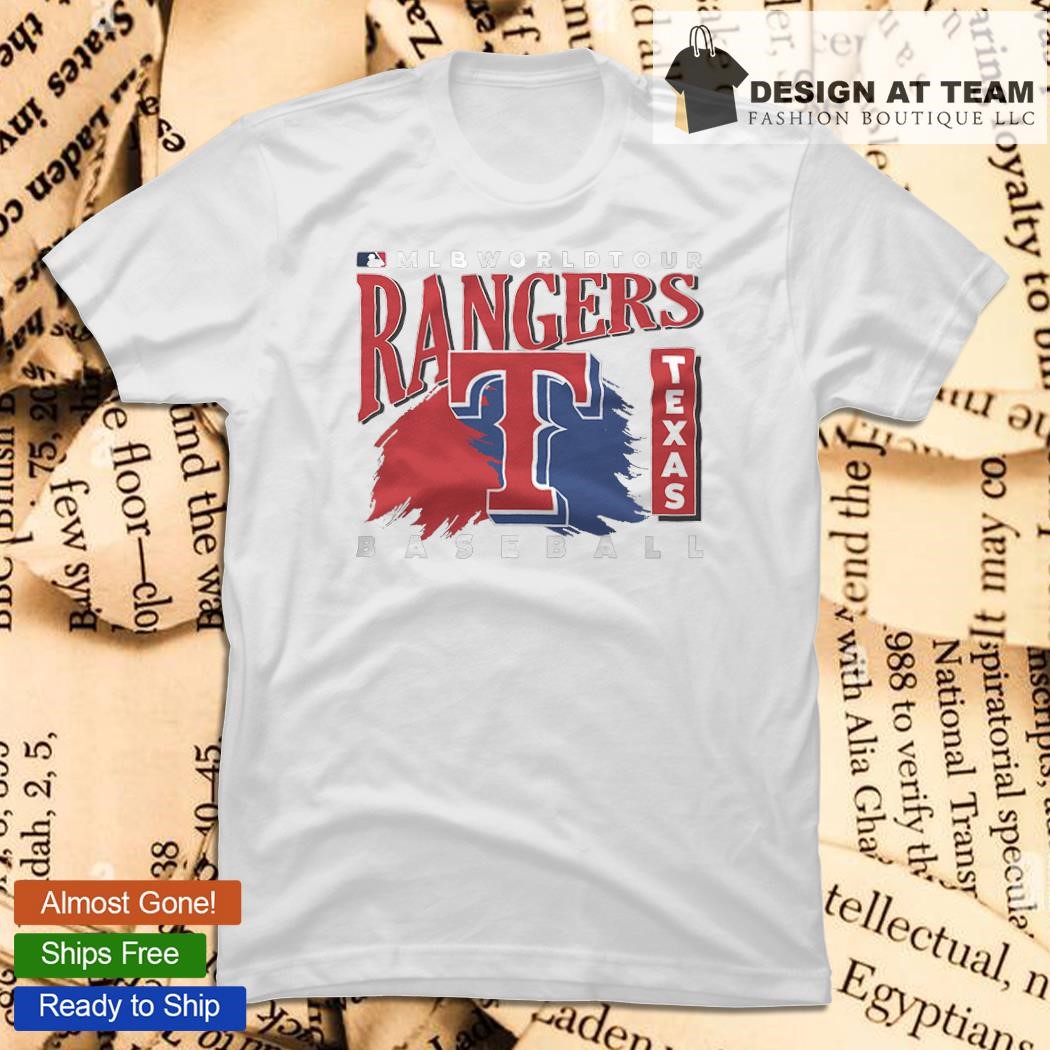 MLB World Tour Texas Rangers logo T-shirt, hoodie, sweater, long sleeve and  tank top