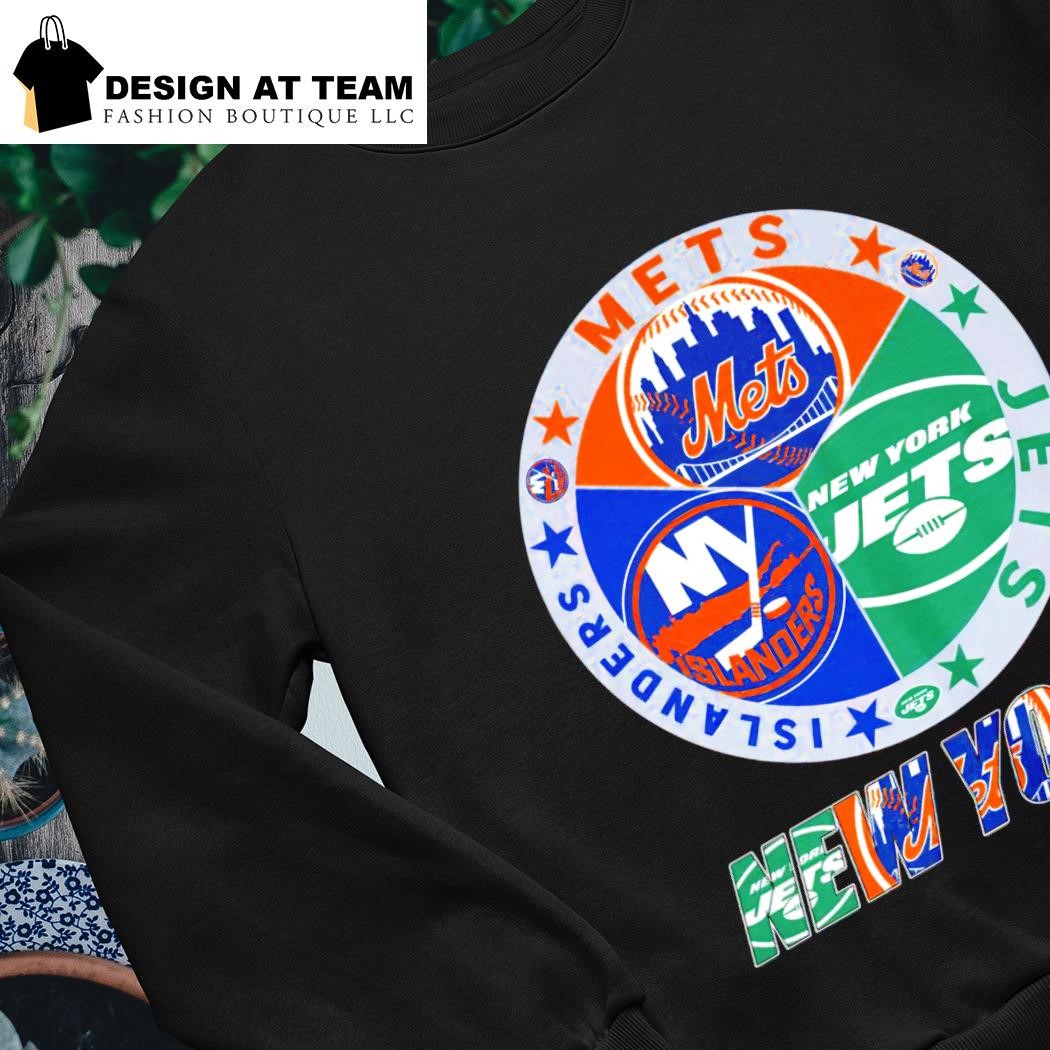 New York Yankees Mets Rangers Giants 4 teams sports circle logo shirt,  hoodie, sweater, long sleeve and tank top