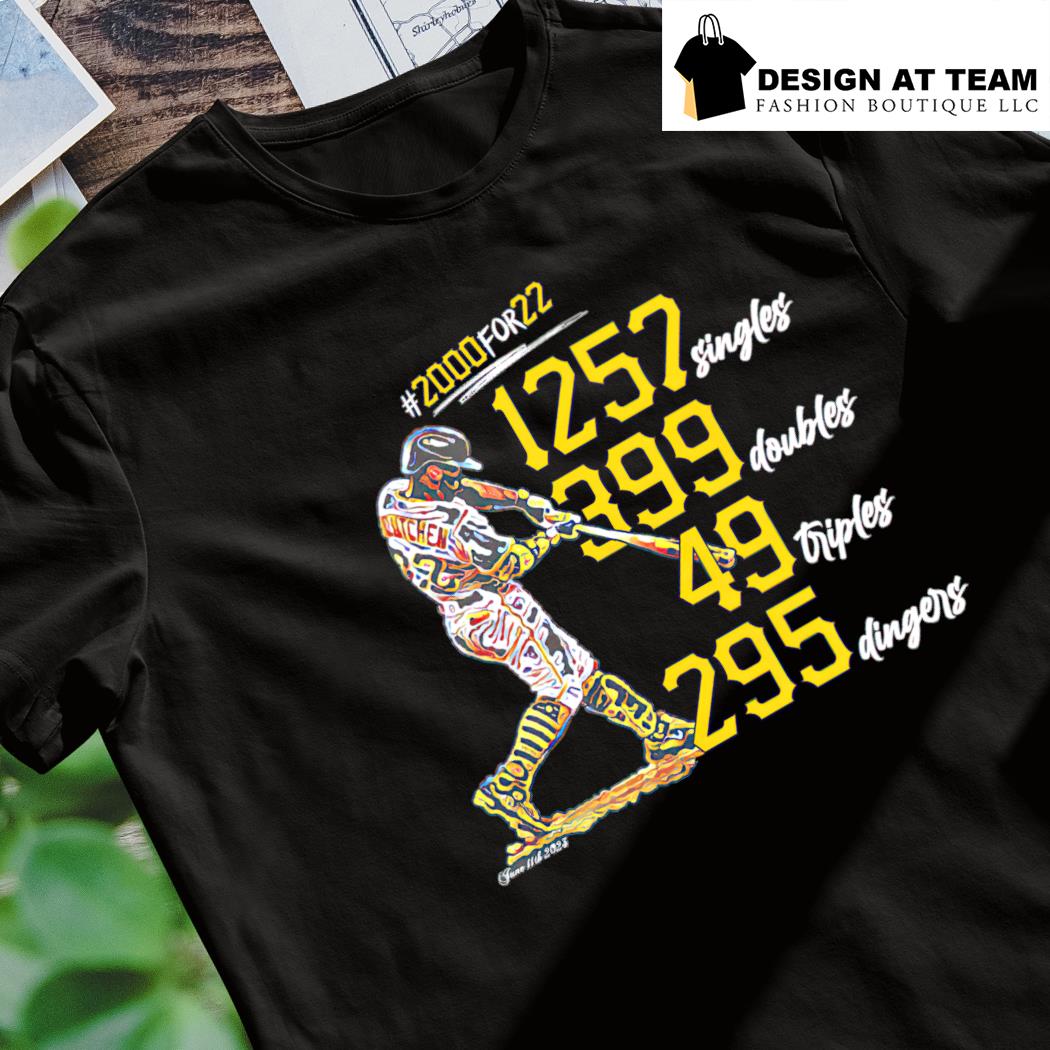 Pirates Andrew McCutchen 2000 hits for 22 shirt, hoodie