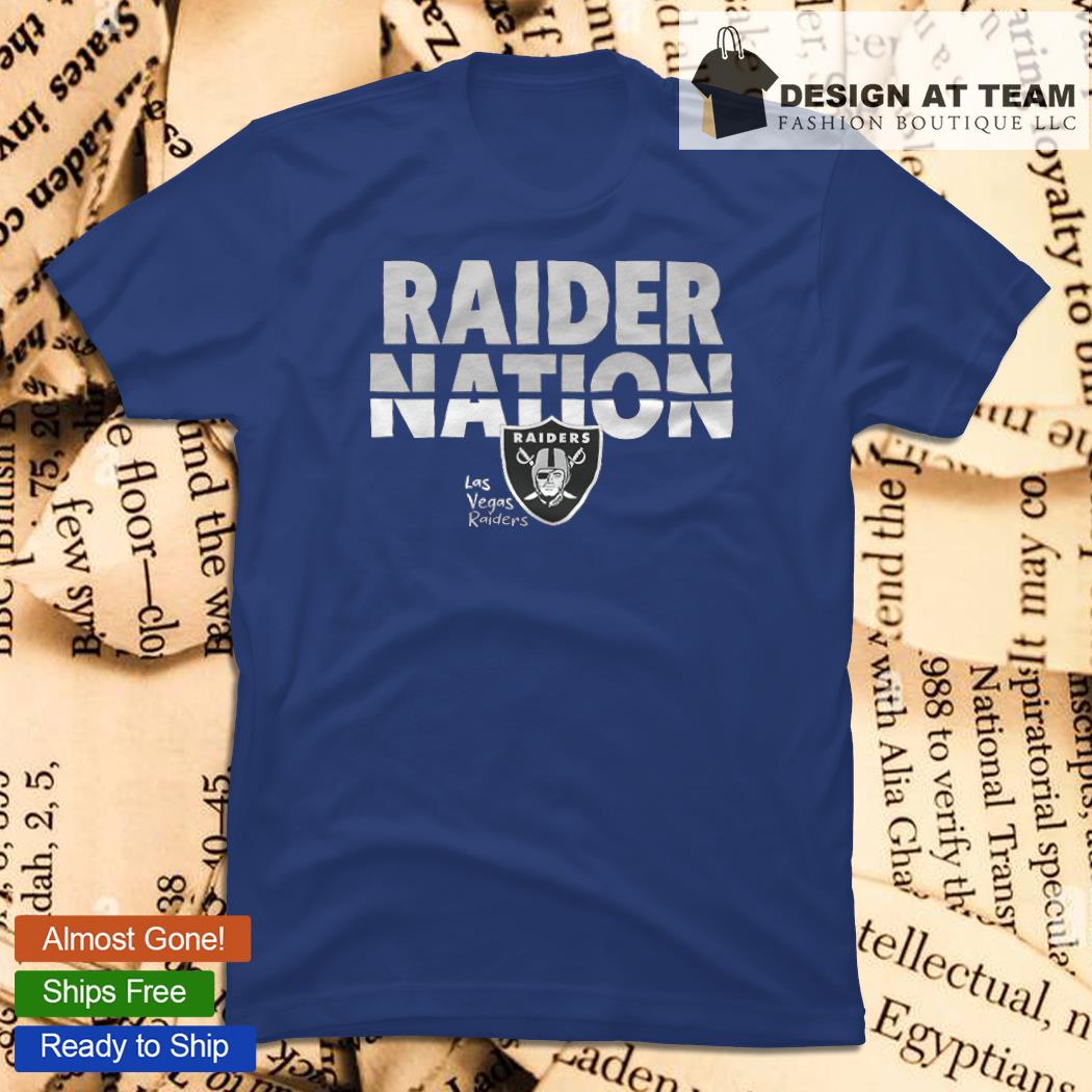 Raider Nation Logo Las Vegas Raiders T-shirt, hoodie, sweater, long sleeve  and tank top