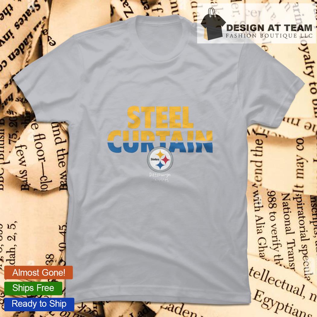 Steel Curtain Logo Pittsburgh Steelers T-shirt, hoodie, sweater, long  sleeve and tank top