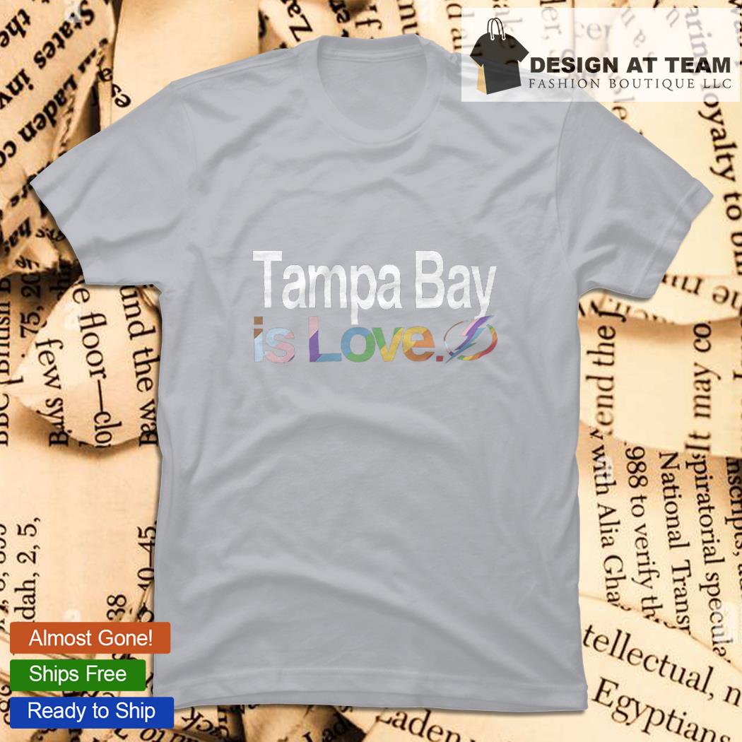 Tampa Bay Lightning is love LGBT Pride Month shirt,sweater, hoodie