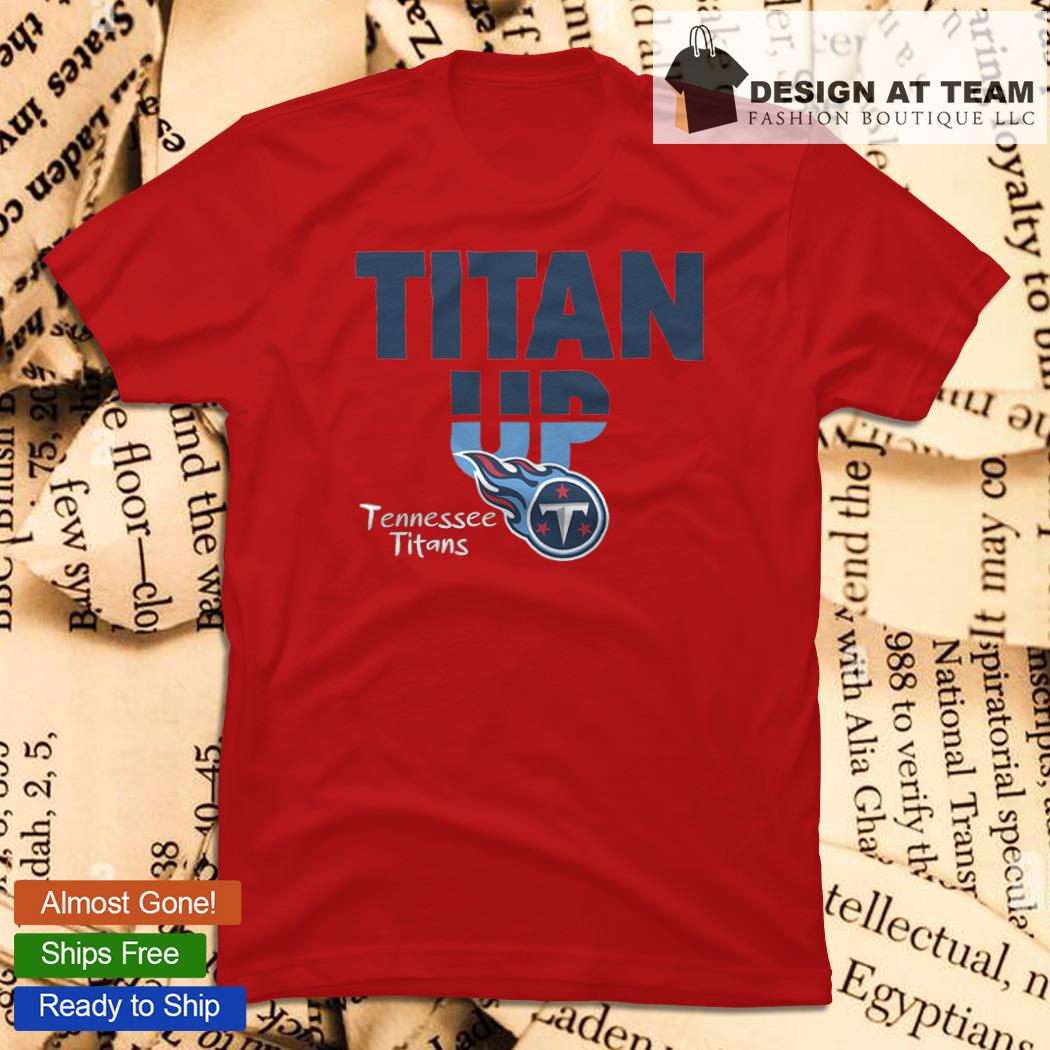 red tennessee titans shirt